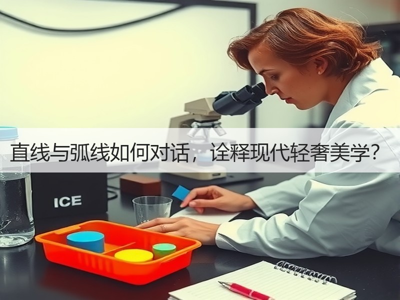 直线与弧线如何对话，诠释现代轻奢美学？