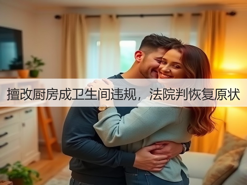 擅改厨房成卫生间违规，法院判恢复原状