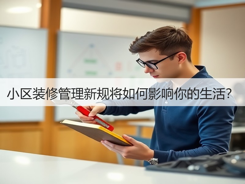 小区装修管理新规将如何影响你的生活？
