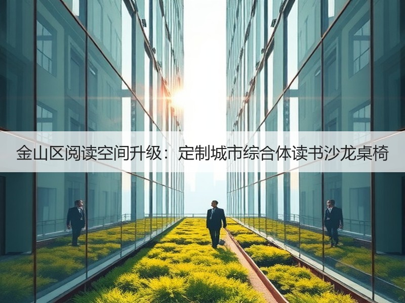 金山区阅读空间升级：定制城市综合体读书沙龙桌椅