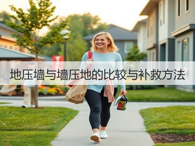 地压墙与墙压地的比较与补救方法