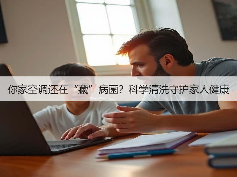 你家空调还在“藏”病菌？科学清洗守护家人健康