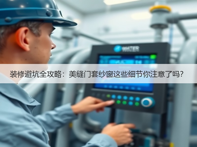 装修避坑全攻略：美缝门套纱窗这些细节你注意了吗？