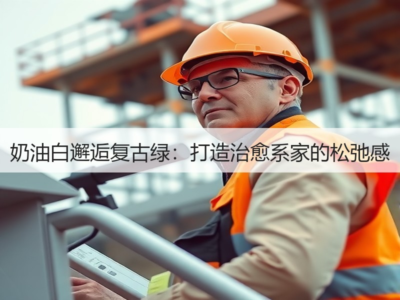 奶油白邂逅复古绿：打造治愈系家的松弛感