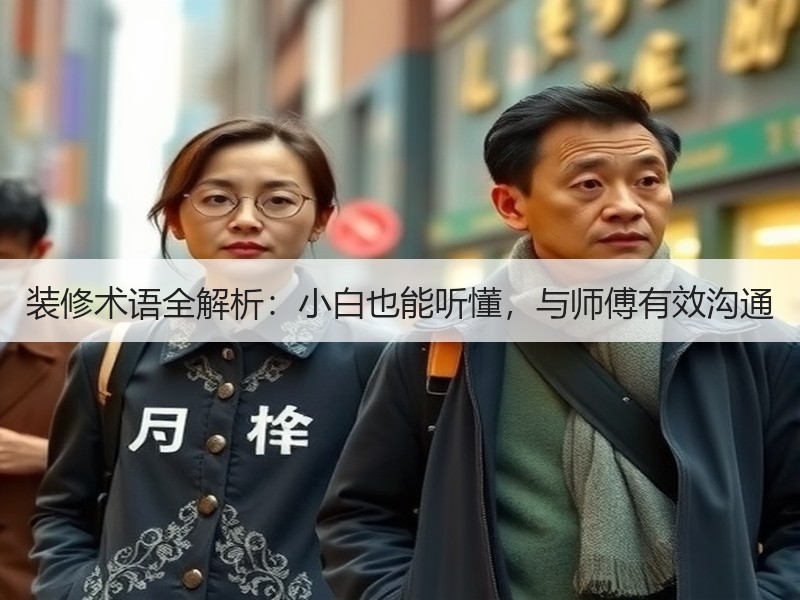 装修术语全解析：小白也能听懂，与师傅有效沟通