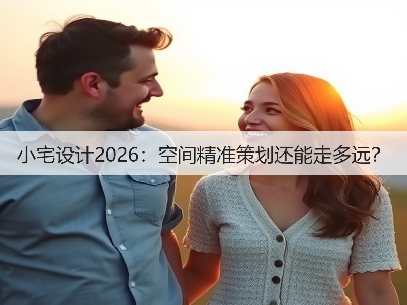 小宅设计2026：空间精准策划还能走多远？