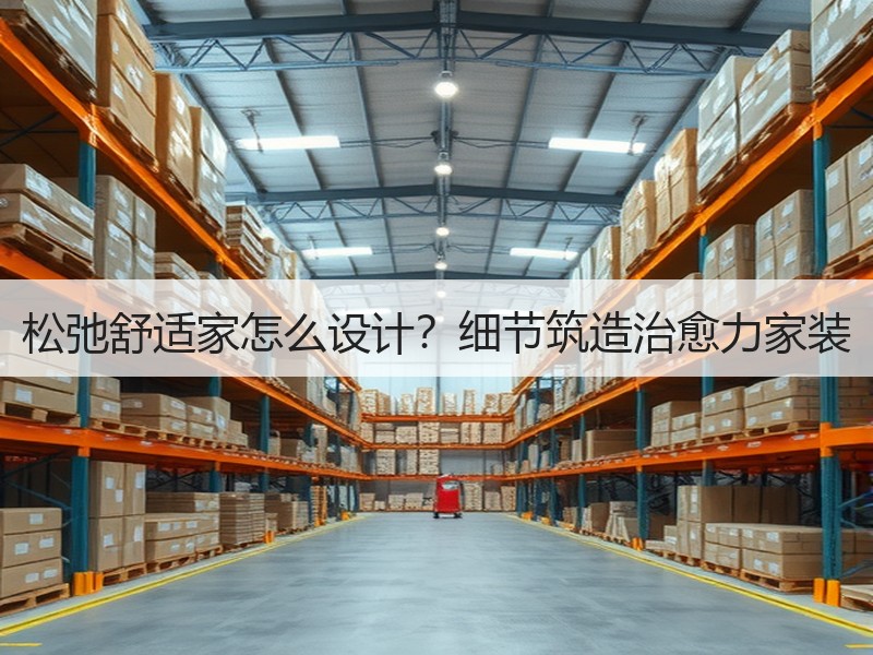 松弛舒适家怎么设计？细节筑造治愈力家装