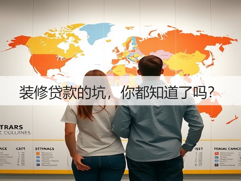 装修贷款的坑，你都知道了吗？