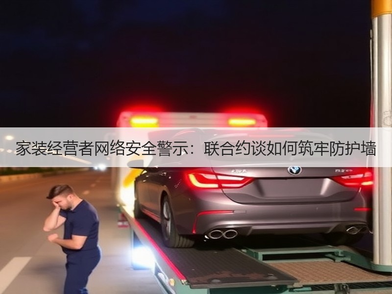 家装经营者网络安全警示：联合约谈如何筑牢防护墙