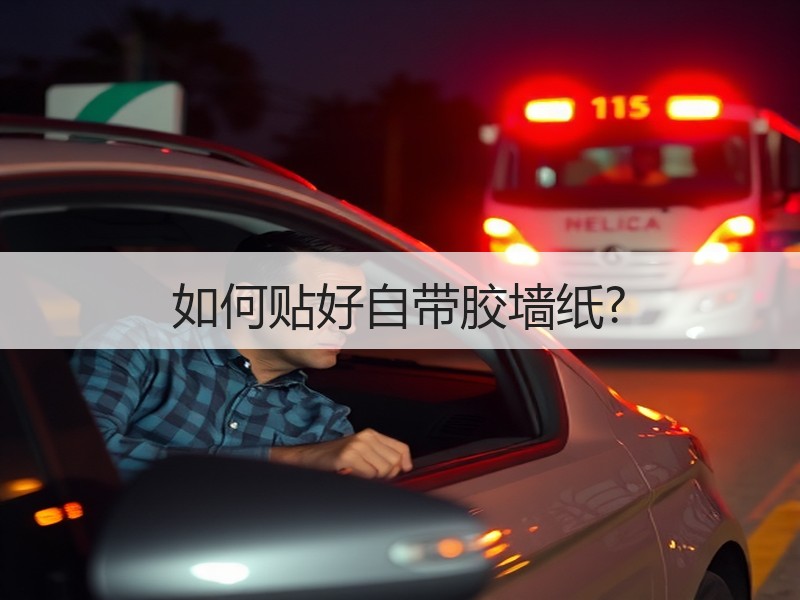如何贴好自带胶墙纸?