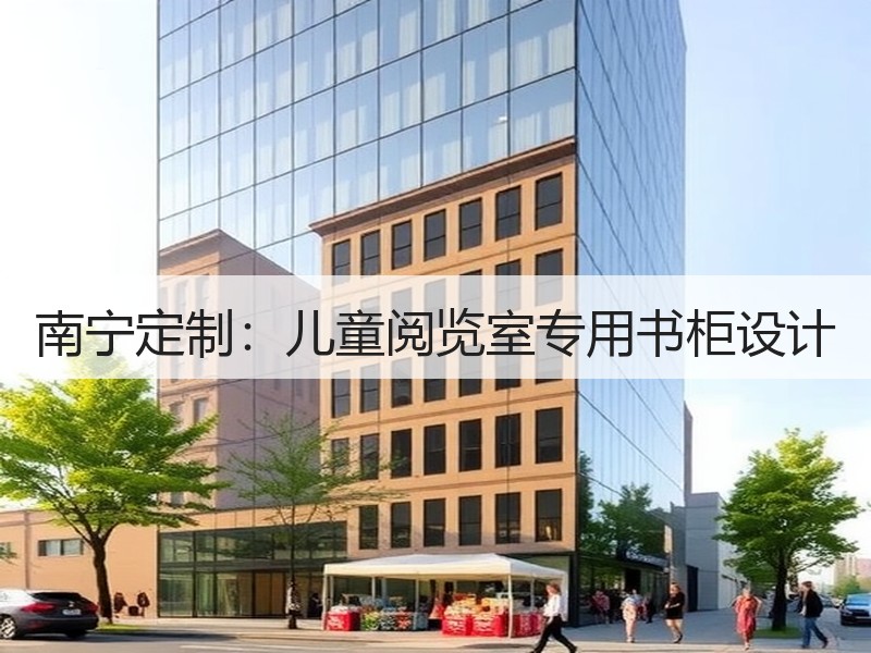南宁定制：儿童阅览室专用书柜设计