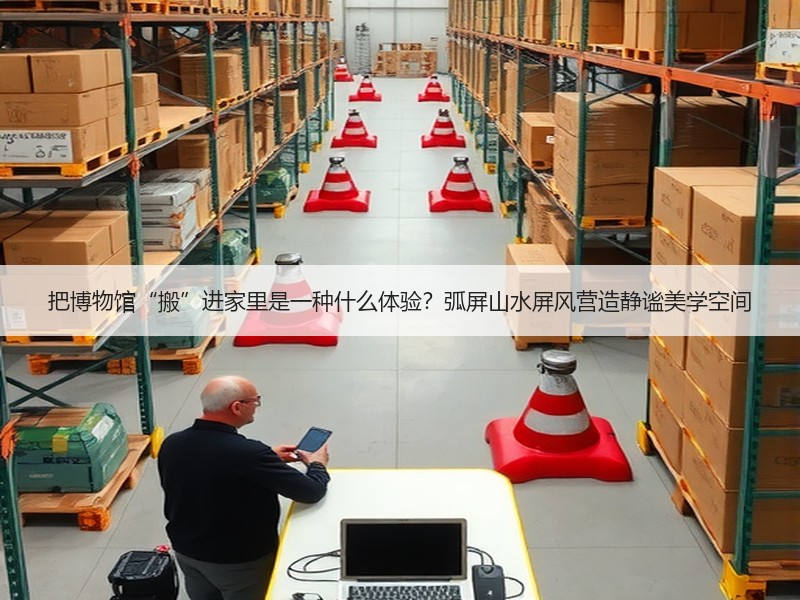 把博物馆“搬”进家里是一种什么体验？弧屏山水屏风营造静谧美学空间