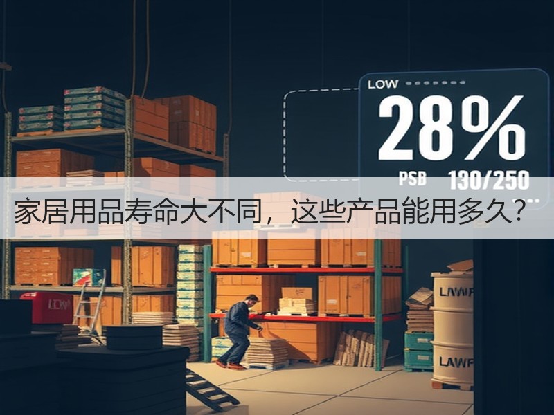 家居用品寿命大不同，这些产品能用多久？