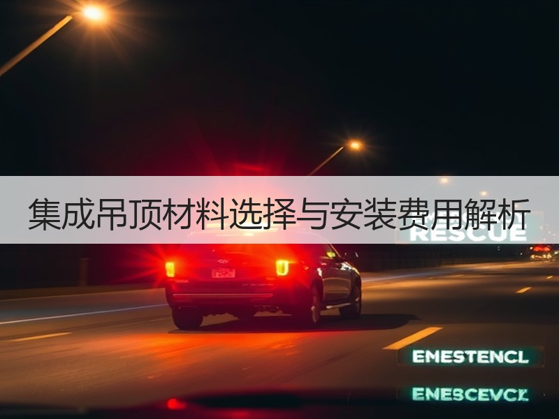 集成吊顶材料选择与安装费用解析