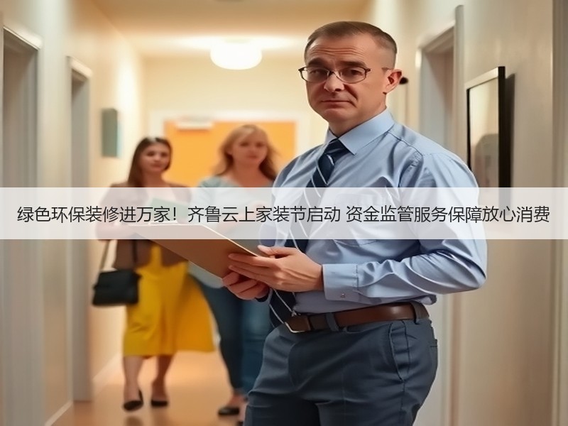 绿色环保装修进万家！齐鲁云上家装节启动 资金监管服务保障放心消费