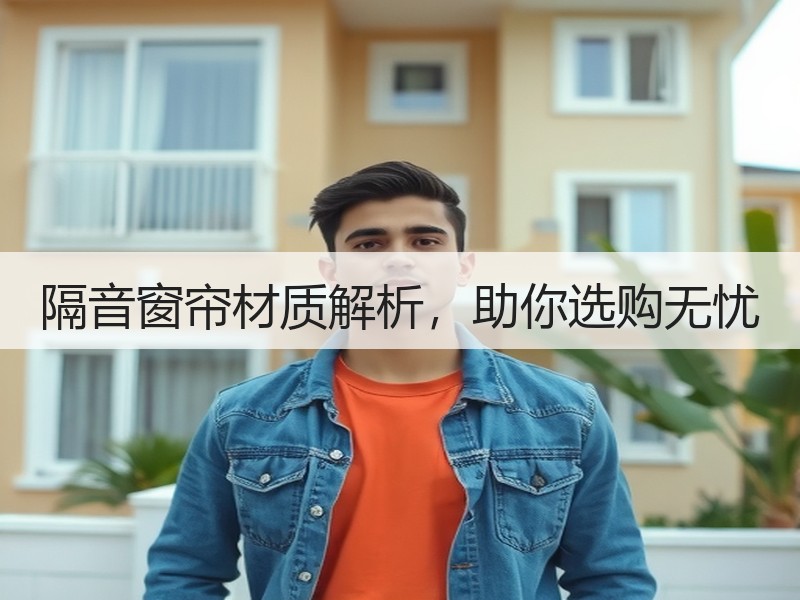 隔音窗帘材质解析，助你选购无忧