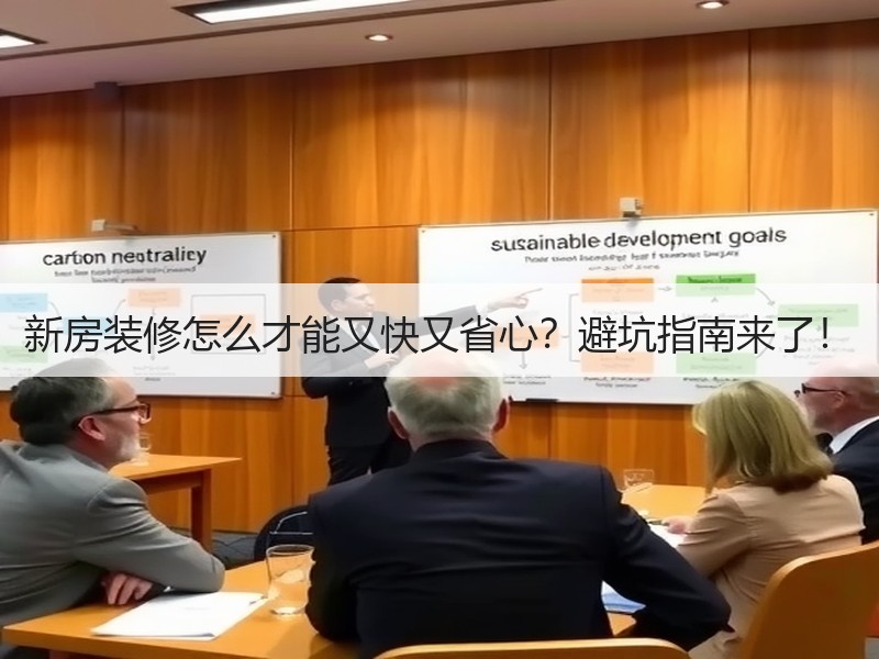新房装修怎么才能又快又省心？避坑指南来了！