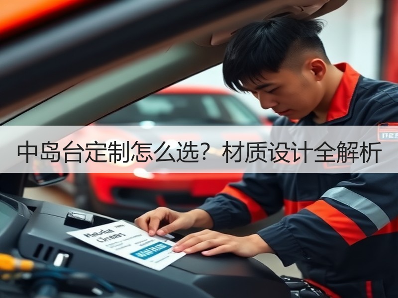 中岛台定制怎么选？材质设计全解析