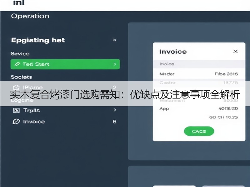 实木复合烤漆门选购需知：优缺点及注意事项全解析