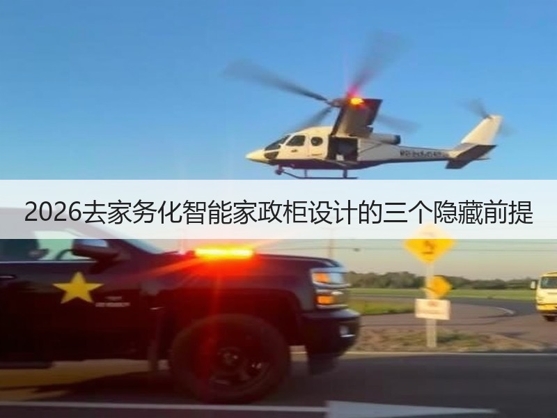 2026去家务化智能家政柜设计的三个隐藏前提