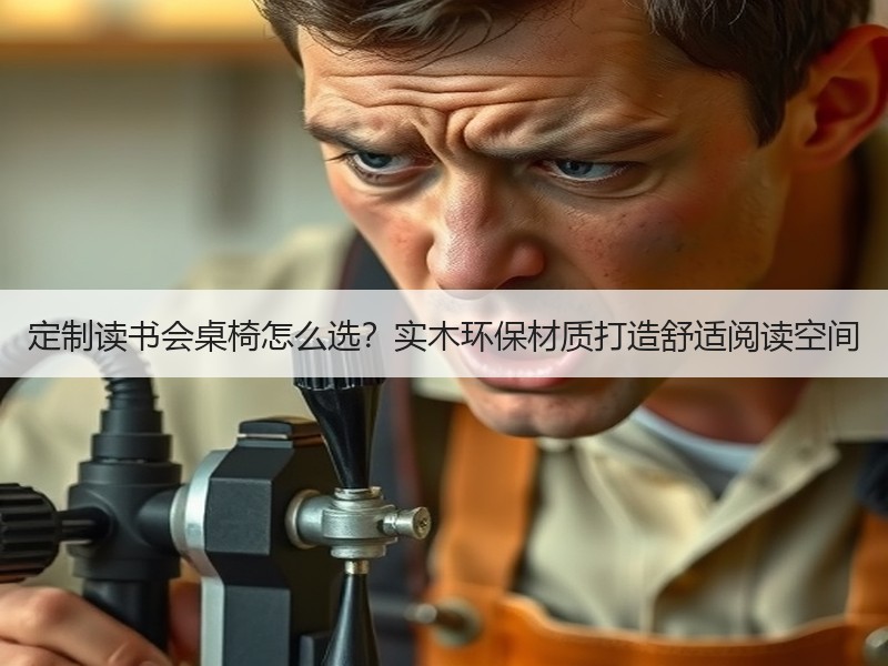 定制读书会桌椅怎么选？实木环保材质打造舒适阅读空间