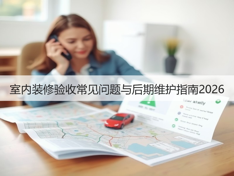 室内装修验收常见问题与后期维护指南2026