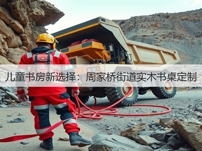 儿童书房新选择：周家桥街道实木书桌定制