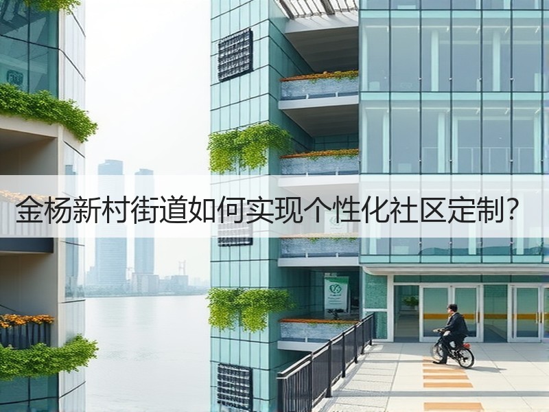 金杨新村街道如何实现个性化社区定制？
