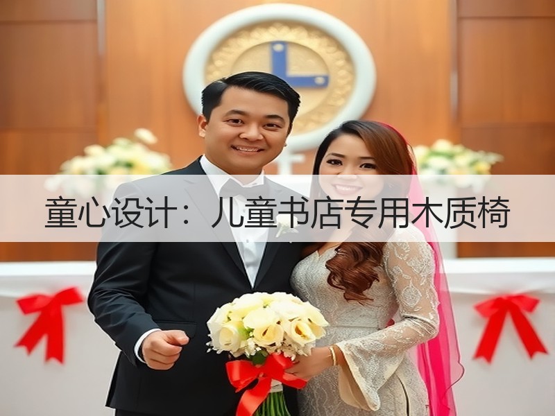 童心设计：儿童书店专用木质椅