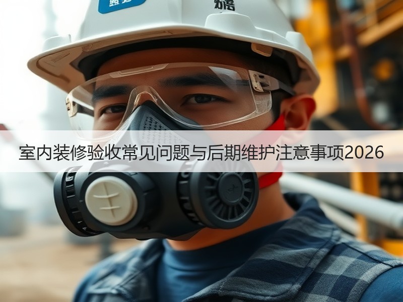 室内装修验收常见问题与后期维护注意事项2026