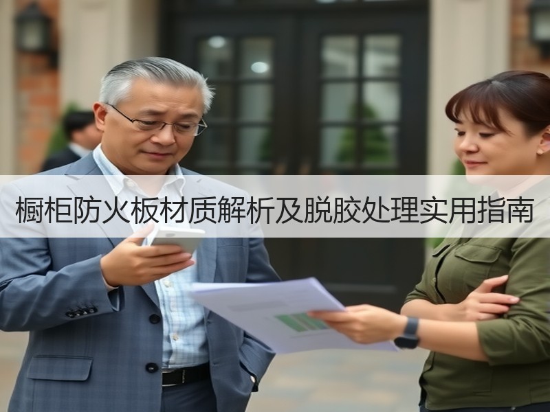 橱柜防火板材质解析及脱胶处理实用指南