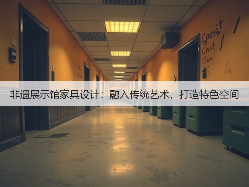 非遗展示馆家具设计：融入传统艺术，打造特色空间