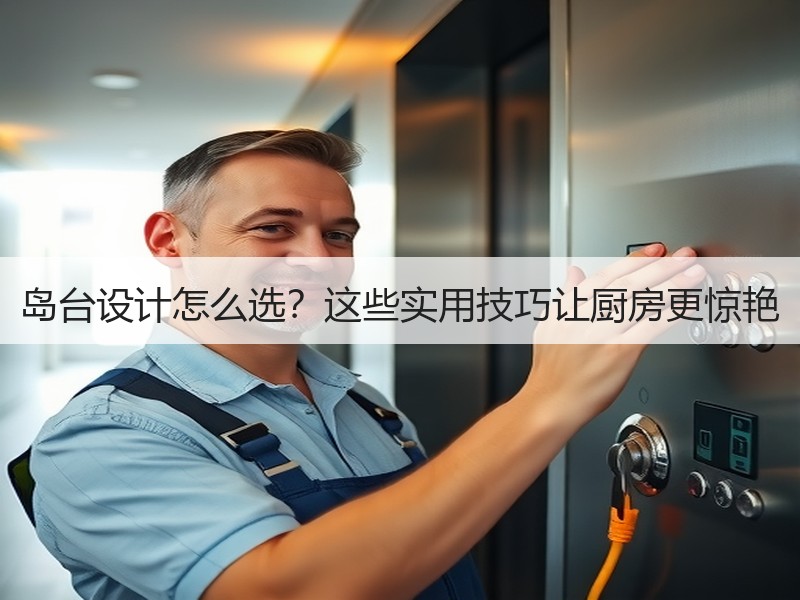 岛台设计怎么选？这些实用技巧让厨房更惊艳