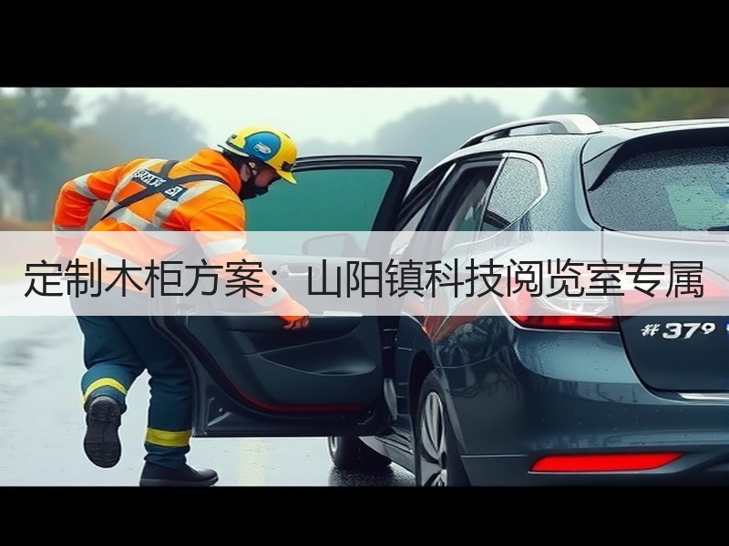 定制木柜方案：山阳镇科技阅览室专属