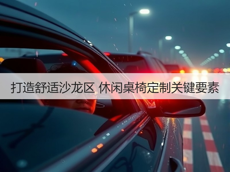 打造舒适沙龙区 休闲桌椅定制关键要素