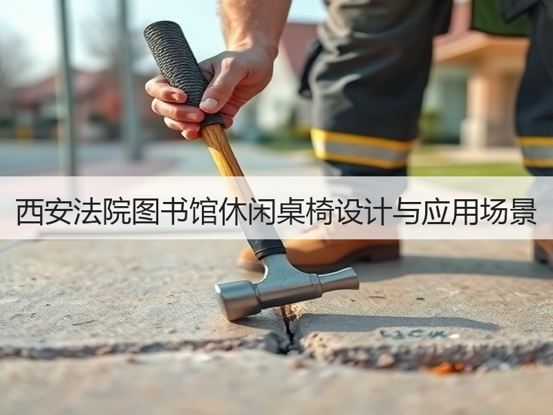西安法院图书馆休闲桌椅设计与应用场景
