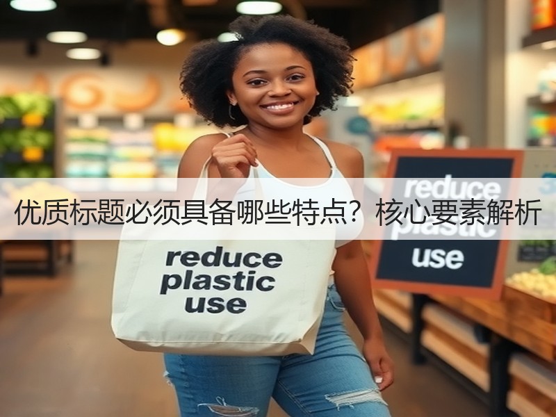 优质标题必须具备哪些特点？核心要素解析