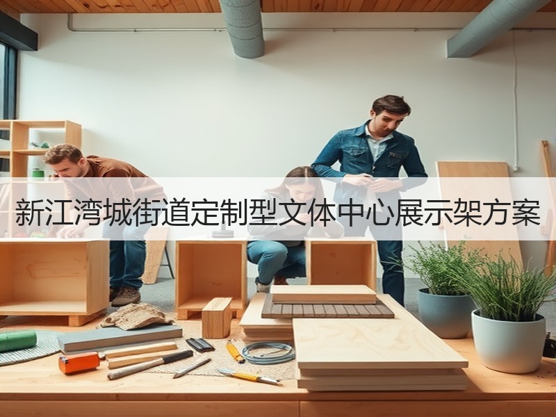 新江湾城街道定制型文体中心展示架方案