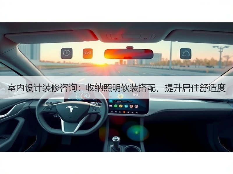 室内设计装修咨询：收纳照明软装搭配，提升居住舒适度