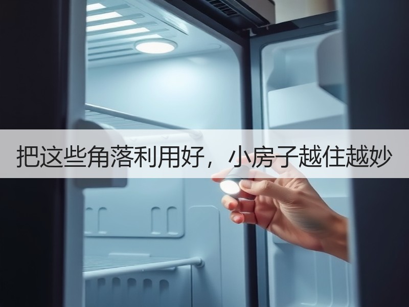把这些角落利用好，小房子越住越妙