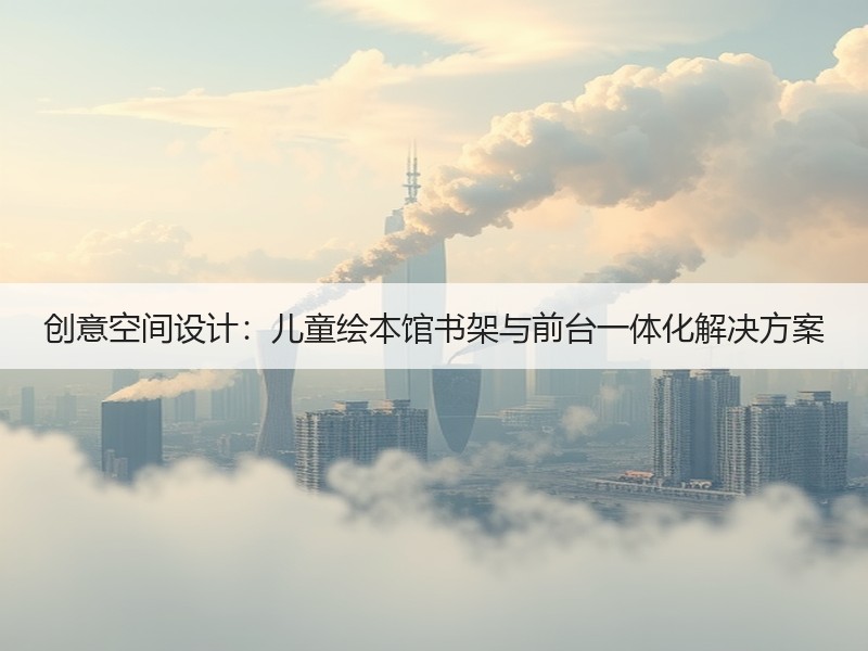 创意空间设计：儿童绘本馆书架与前台一体化解决方案