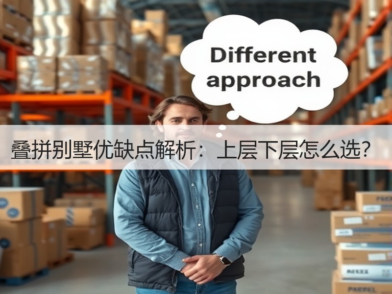 叠拼别墅优缺点解析：上层下层怎么选？