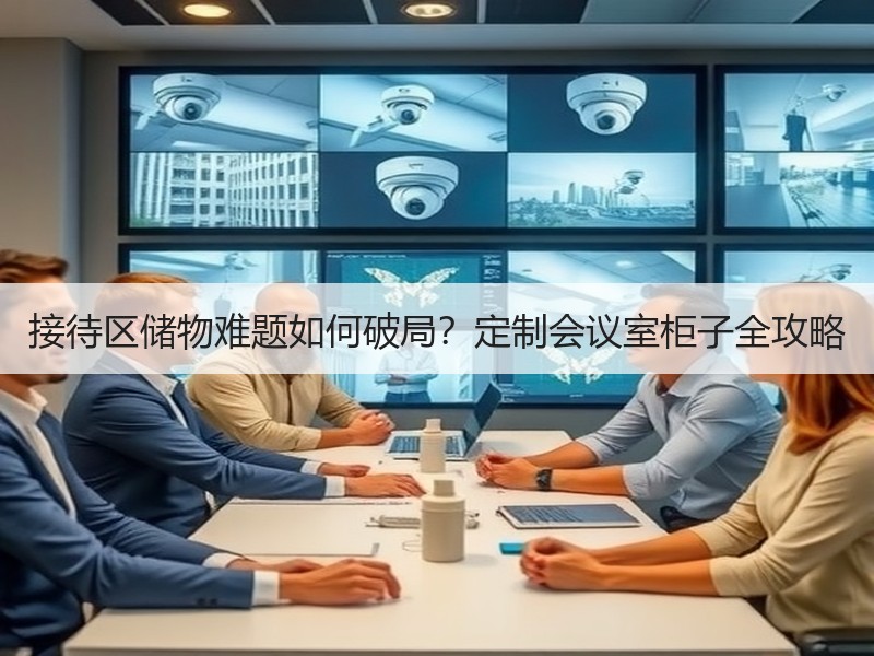 接待区储物难题如何破局？定制会议室柜子全攻略