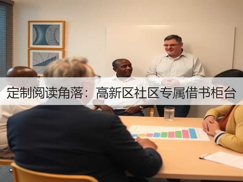 定制阅读角落：高新区社区专属借书柜台