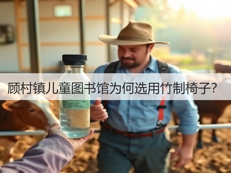 顾村镇儿童图书馆为何选用竹制椅子？