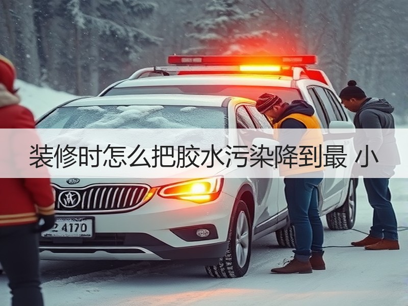 装修时怎么把胶水污染降到最 小