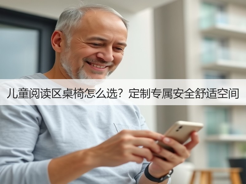 儿童阅读区桌椅怎么选？定制专属安全舒适空间