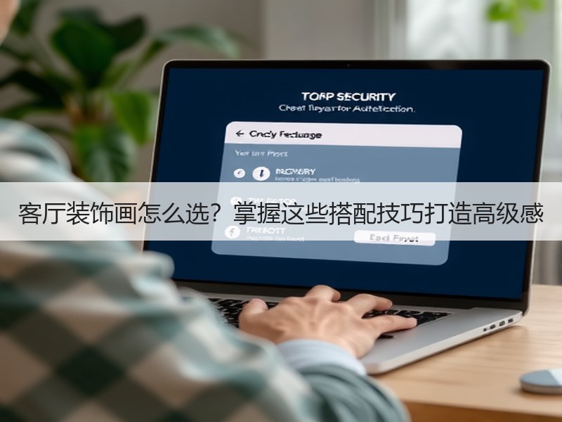 客厅装饰画怎么选？掌握这些搭配技巧打造高级感