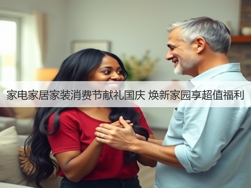 家电家居家装消费节献礼国庆 焕新家园享超值福利