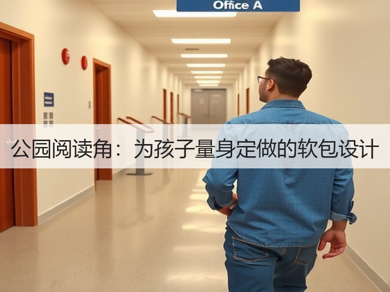 公园阅读角：为孩子量身定做的软包设计